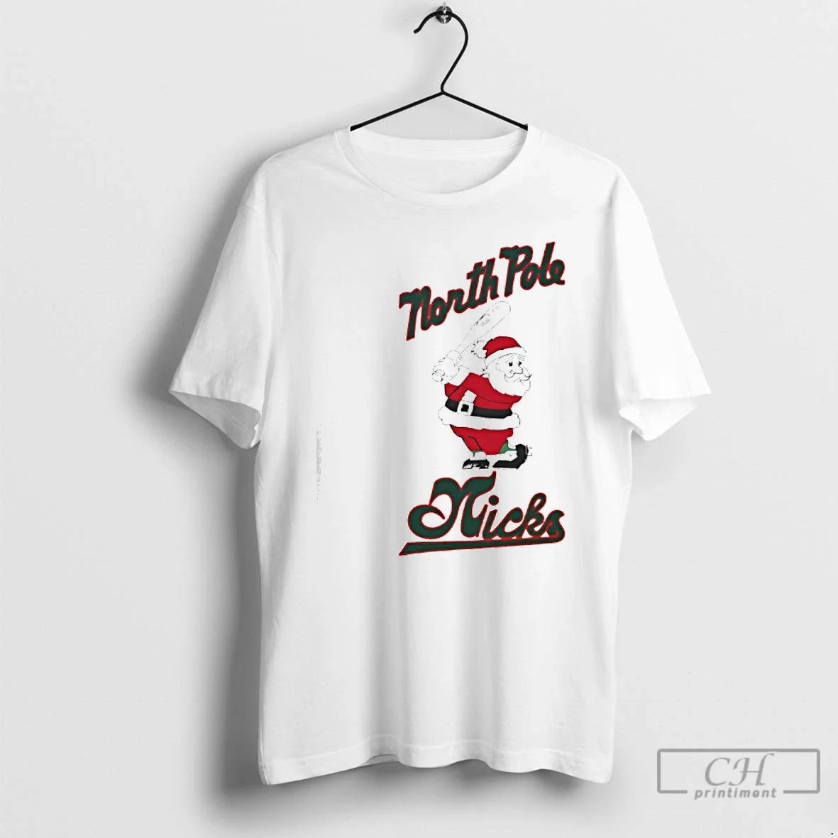 Premium North Pole Nicks Santa Christmas - T-Shirt, Sweatshirt, Hoodie