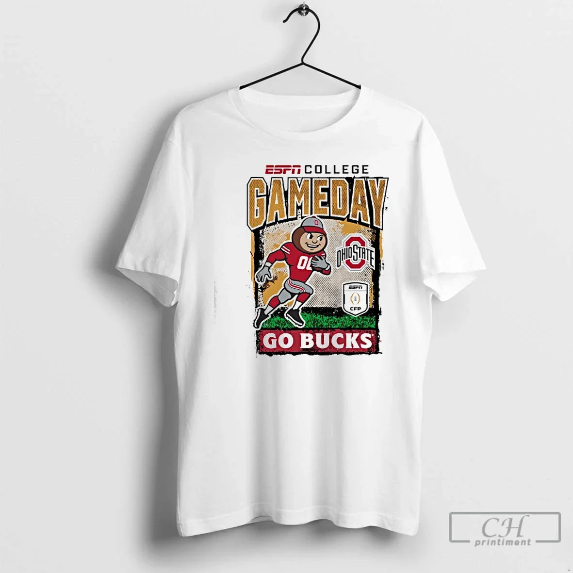 Premium Ohio State Mascot Espn College Gameday 2025 2026 College Football Playoff T Shirts Sweater - T-Shirt, Sweatshirt, Hoodie