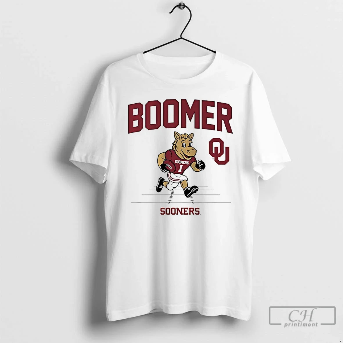 Premium Oklahoma Football Boomer Sooners Gridiron Mascot - T-Shirt, Sweatshirt, Hoodie