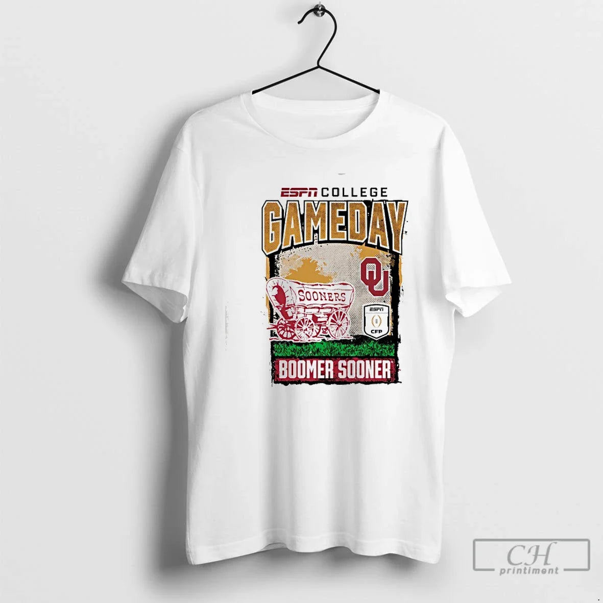 Premium Oklahoma Sooners Espn College Gameday 2025 2026 College Football Playoff - T-Shirt, Sweatshirt, Hoodie