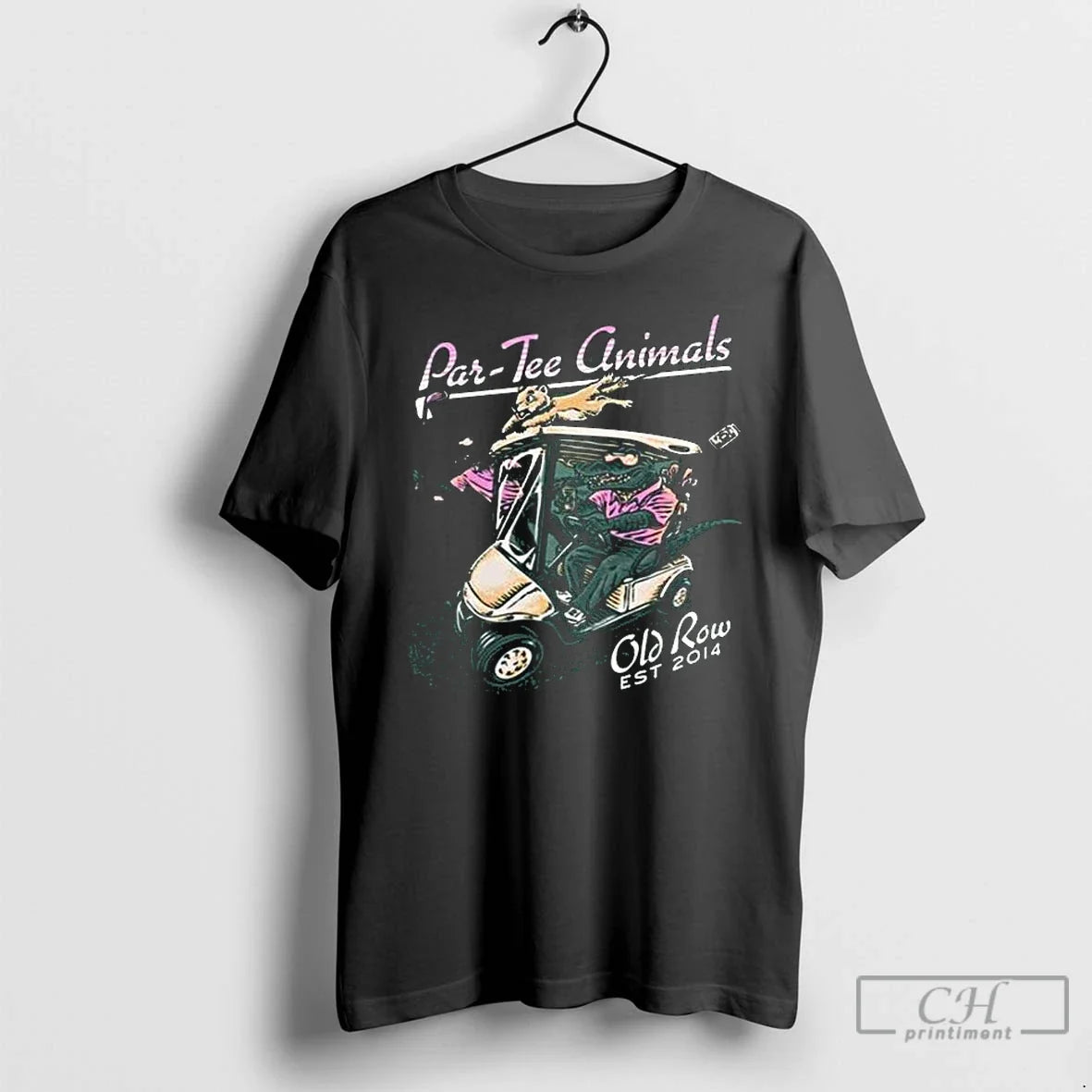 Premium Par Tee Animals Old Row Est 2014 Unisex T-shirt, Sweatshirt, Hoodie, Long Sleeve Tee - T-Shirt, Sweatshirt, Hoodie