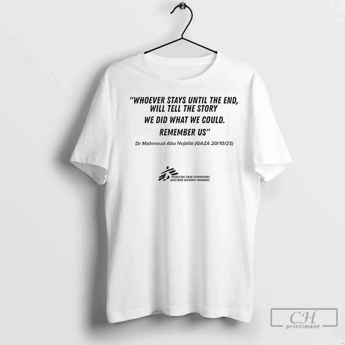 Premium Pedro Pascal Wearing Whoever Stays Until The End Will Tell The Story We Do Unisex T-shirt, Sweatshirt, Hoodie, Long Sleeve Tee - T-Shirt, Sweatshirt, Hoodie