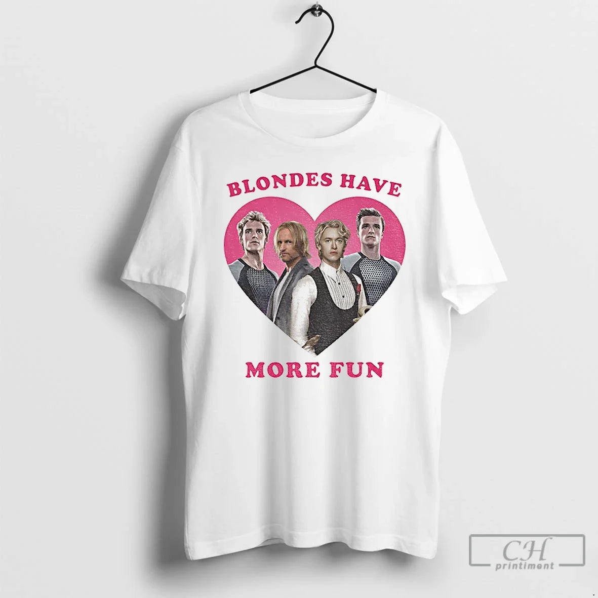 Premium Peeta Mellark Coriolanus Snow Blondes Have More Fun - T-Shirt, Sweatshirt, Hoodie