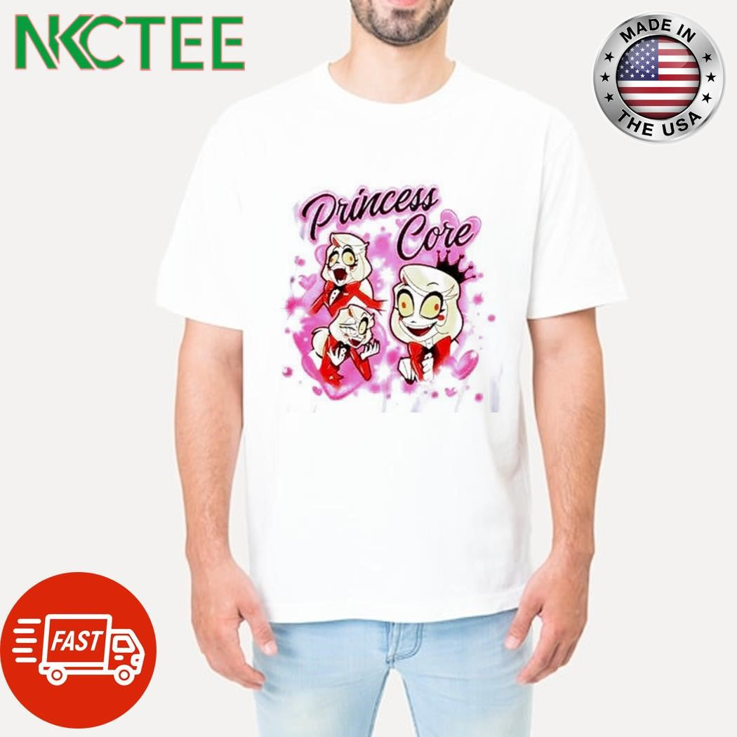 Premium Princess Core women Hazbin Hotel cartoon shirt Unisex T-shirt, Sweatshirt, Hoodie, Long Sleeve Tee - T-Shirt, Sweatshirt, Hoodie