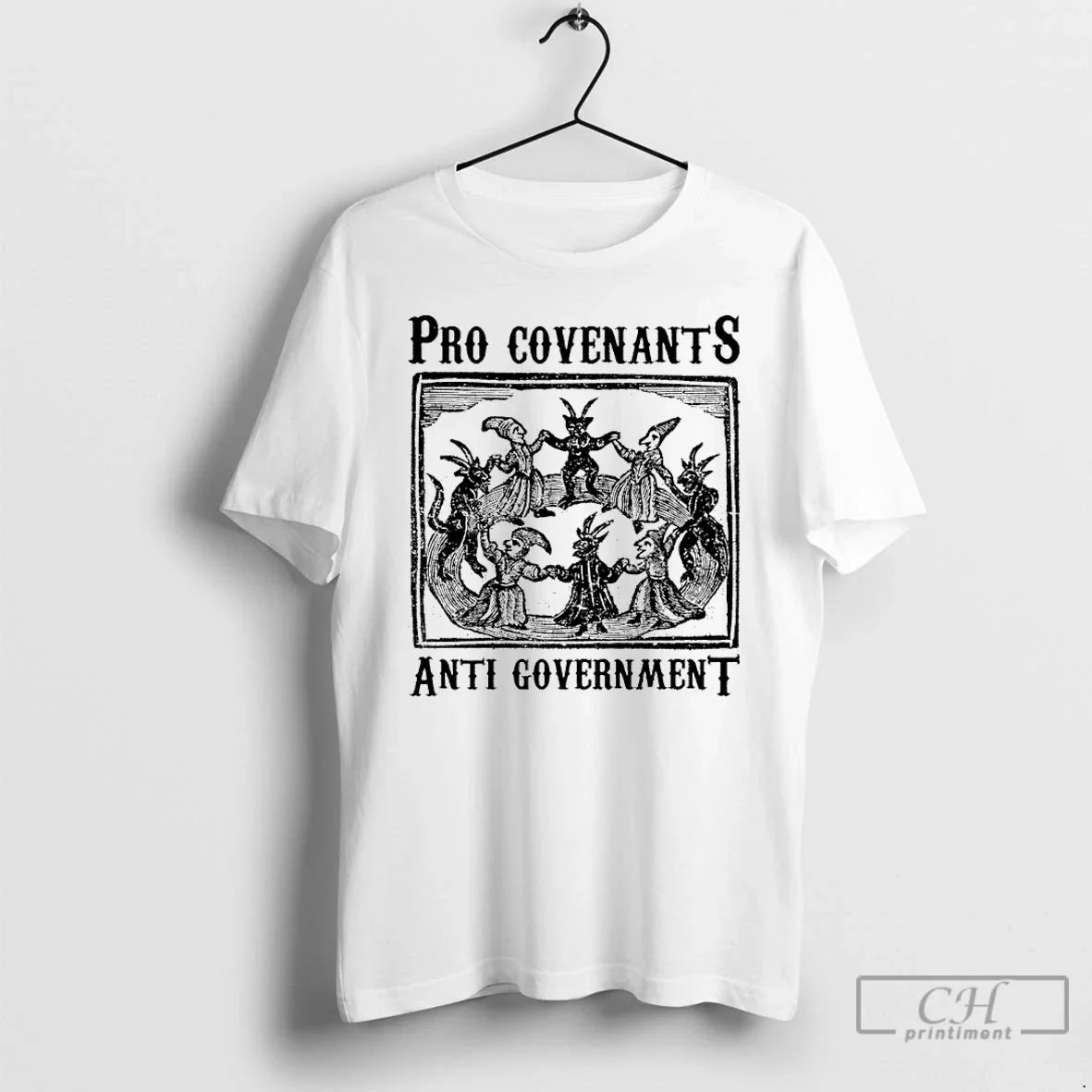 Premium Pro Covenants Anti Government - T-Shirt, Sweatshirt, Hoodie