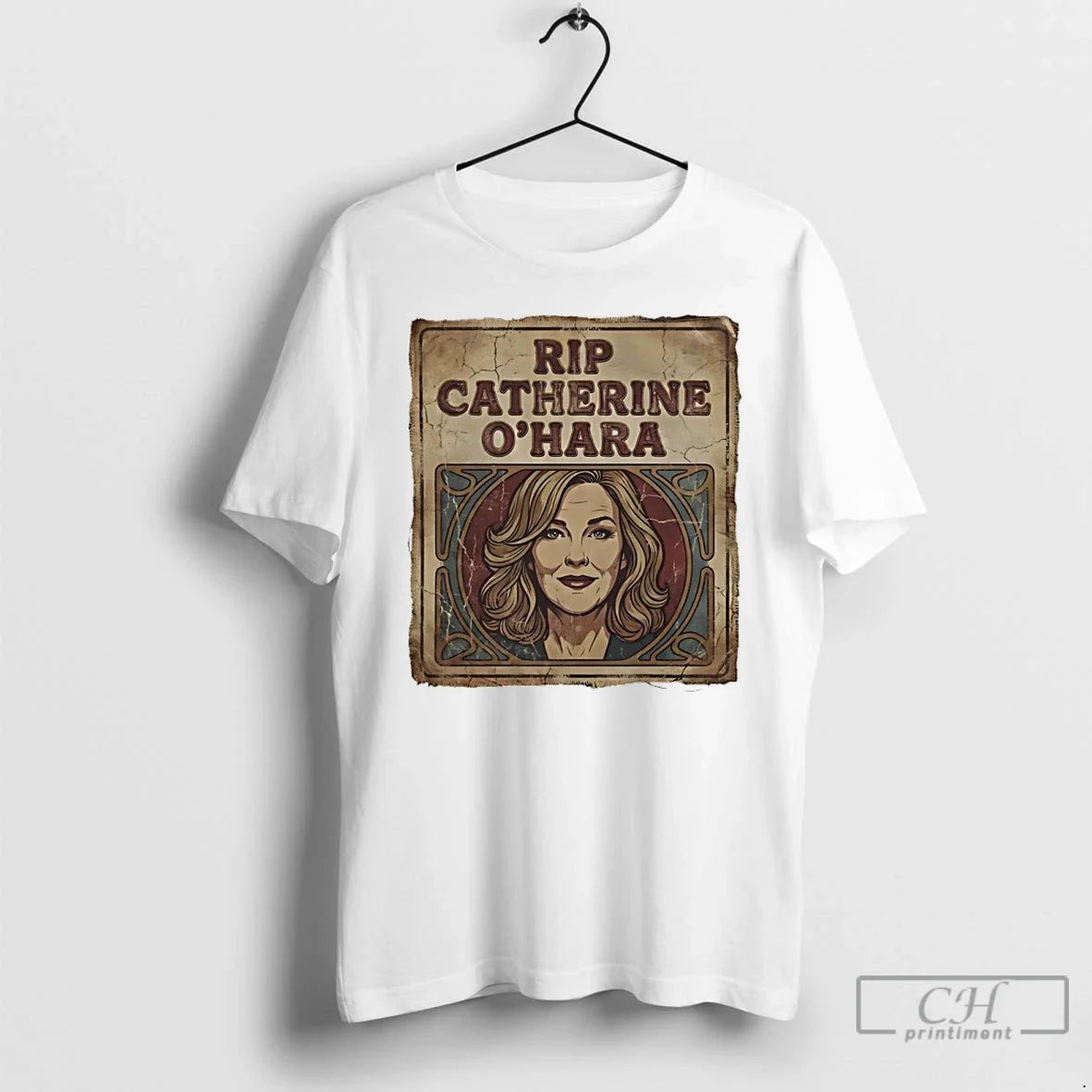 Premium Rip Catherine Ohara Portrait - T-Shirt, Sweatshirt, Hoodie