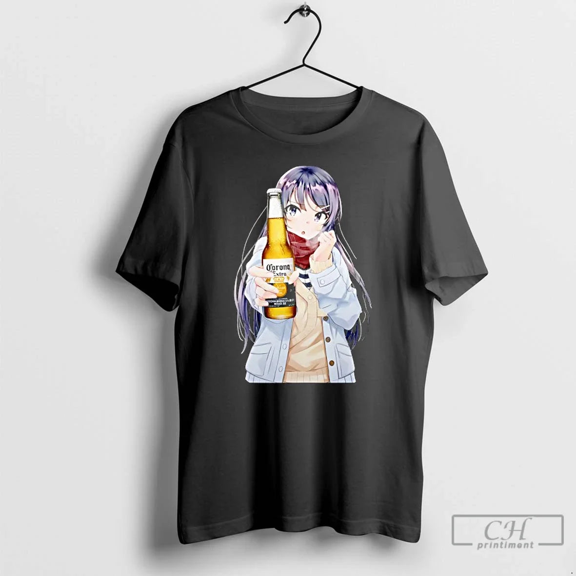 Premium Rabbit Beer Corona Extra Anime - T-Shirt, Sweatshirt, Hoodie