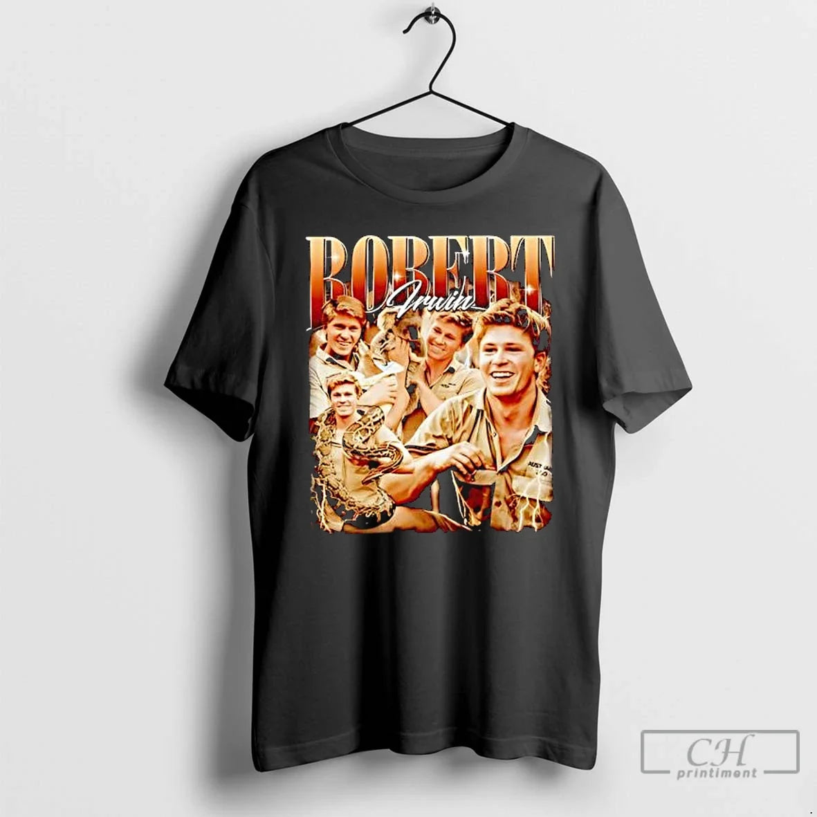 Premium Retro 90s Robert Irwin Zookeeper - T-Shirt, Sweatshirt, Hoodie