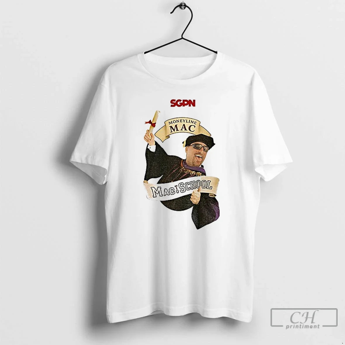 Premium Rodney Dangerfield Mac To School Moneyline Mac Sgpn - T-Shirt, Sweatshirt, Hoodie