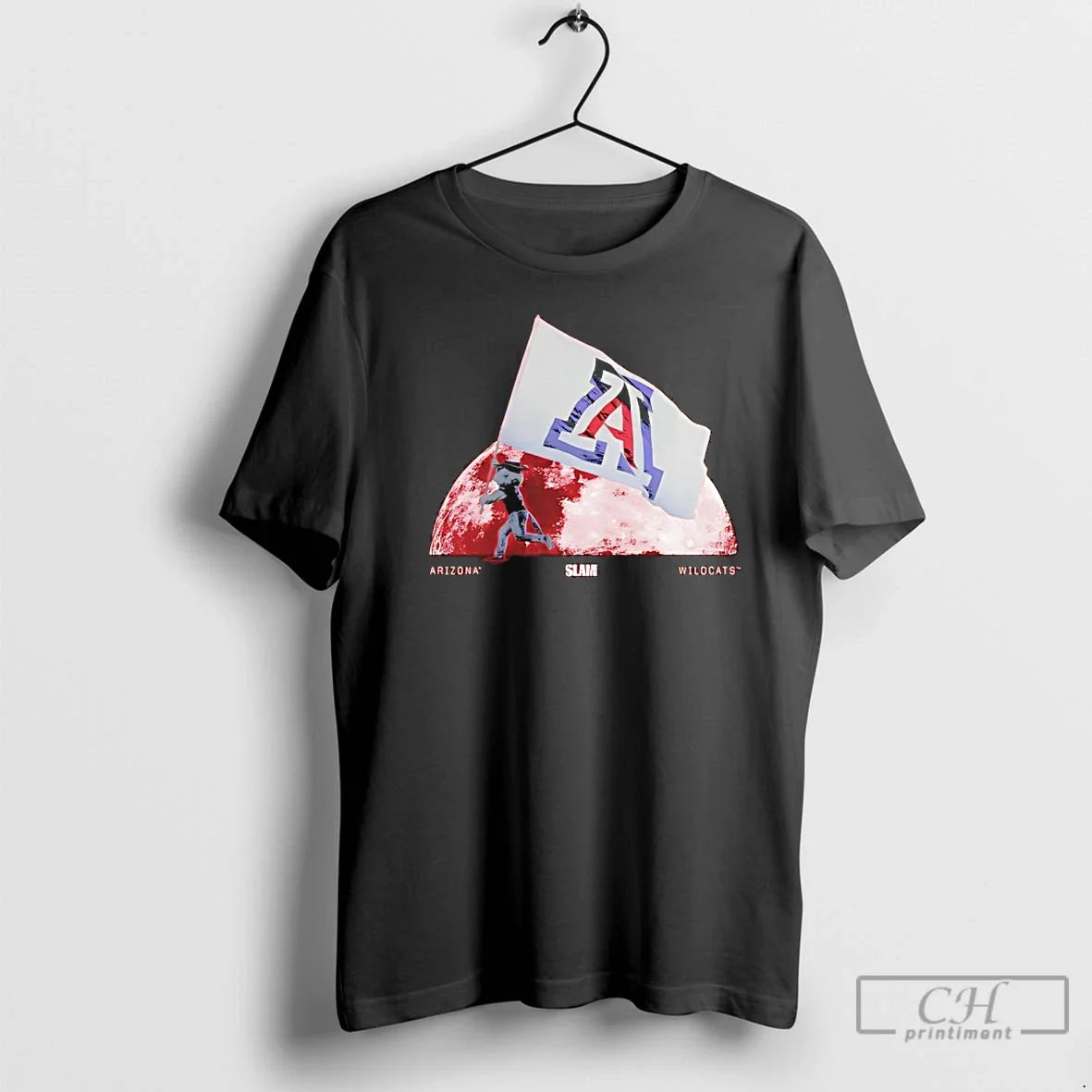 Premium Slam Galaxy Wilbur Flag On The Moon Unisex T-shirt, Sweatshirt, Hoodie, Long Sleeve Tee - T-Shirt, Sweatshirt, Hoodie