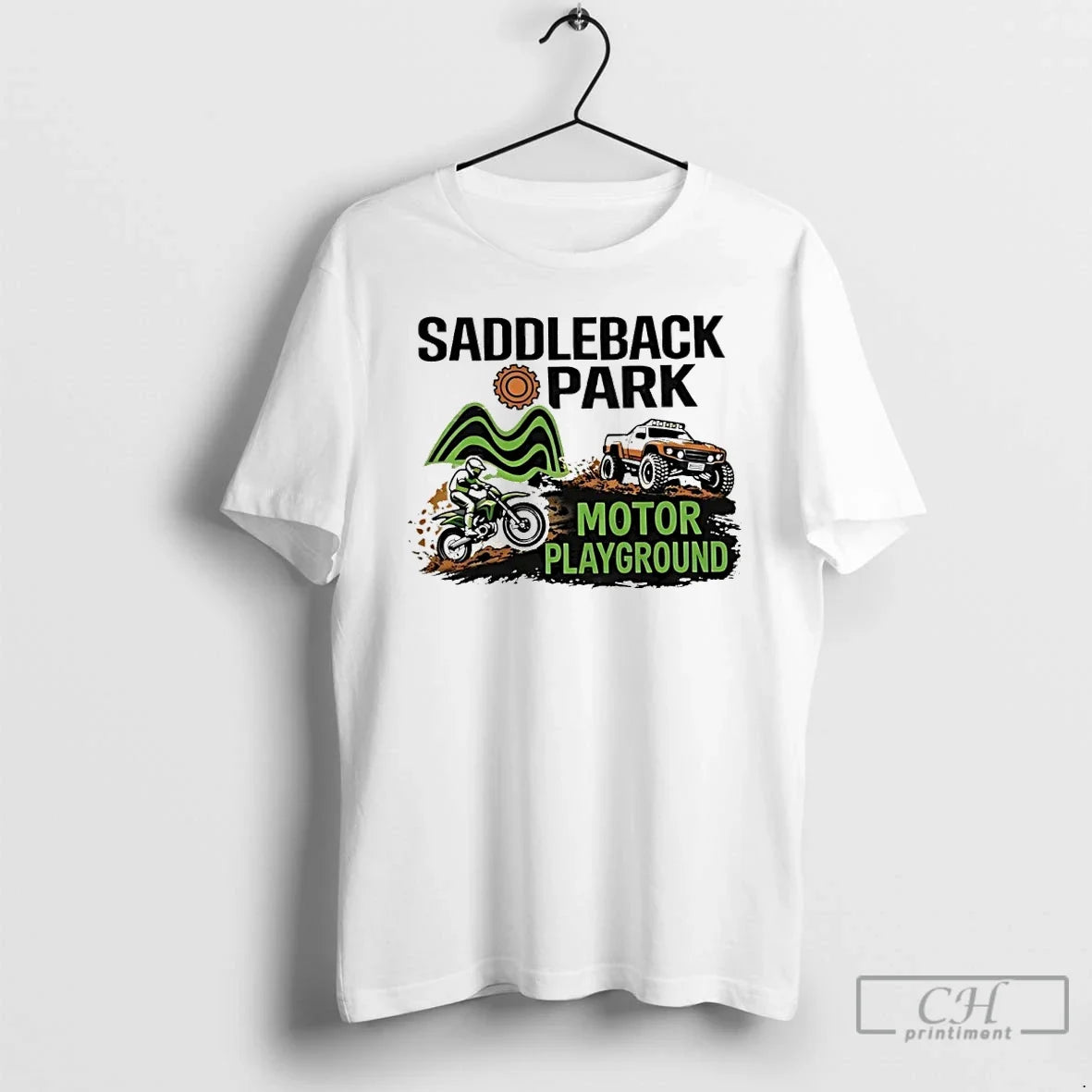 Premium Saddleback Park Motor Playground Unisex T-shirt, Sweatshirt, Hoodie, Long Sleeve Tee - T-Shirt, Sweatshirt, Hoodie