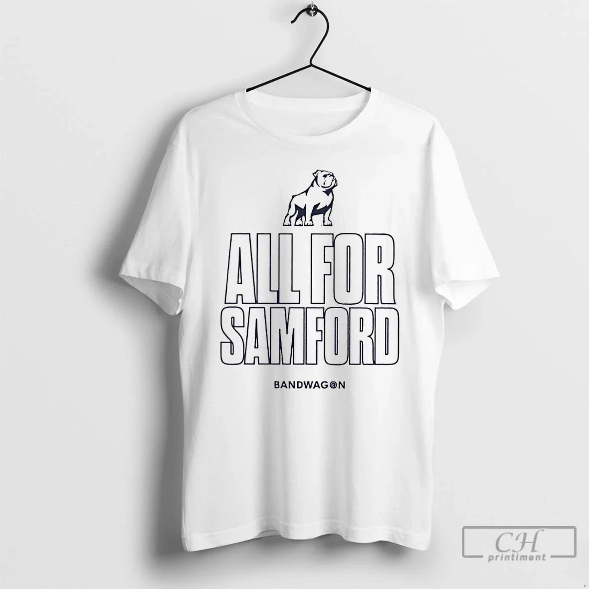 Premium Samford Bulldogs Basketball All For Samford - T-Shirt, Sweatshirt, Hoodie