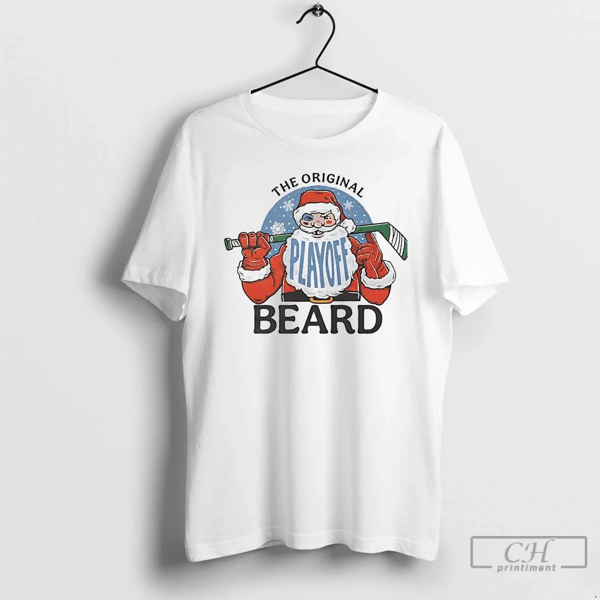 Premium Santa The Playoff Beard Christmas - T-Shirt, Sweatshirt, Hoodie