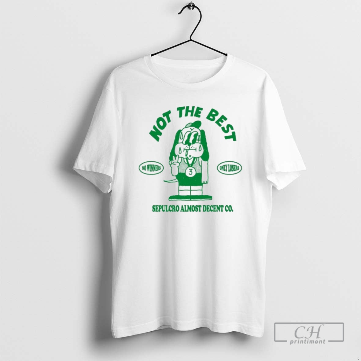 Premium Sepulcro Almost Decent Co Not The Best No Winners Only Losers Shirt Sweater - T-Shirt, Sweatshirt, Hoodie