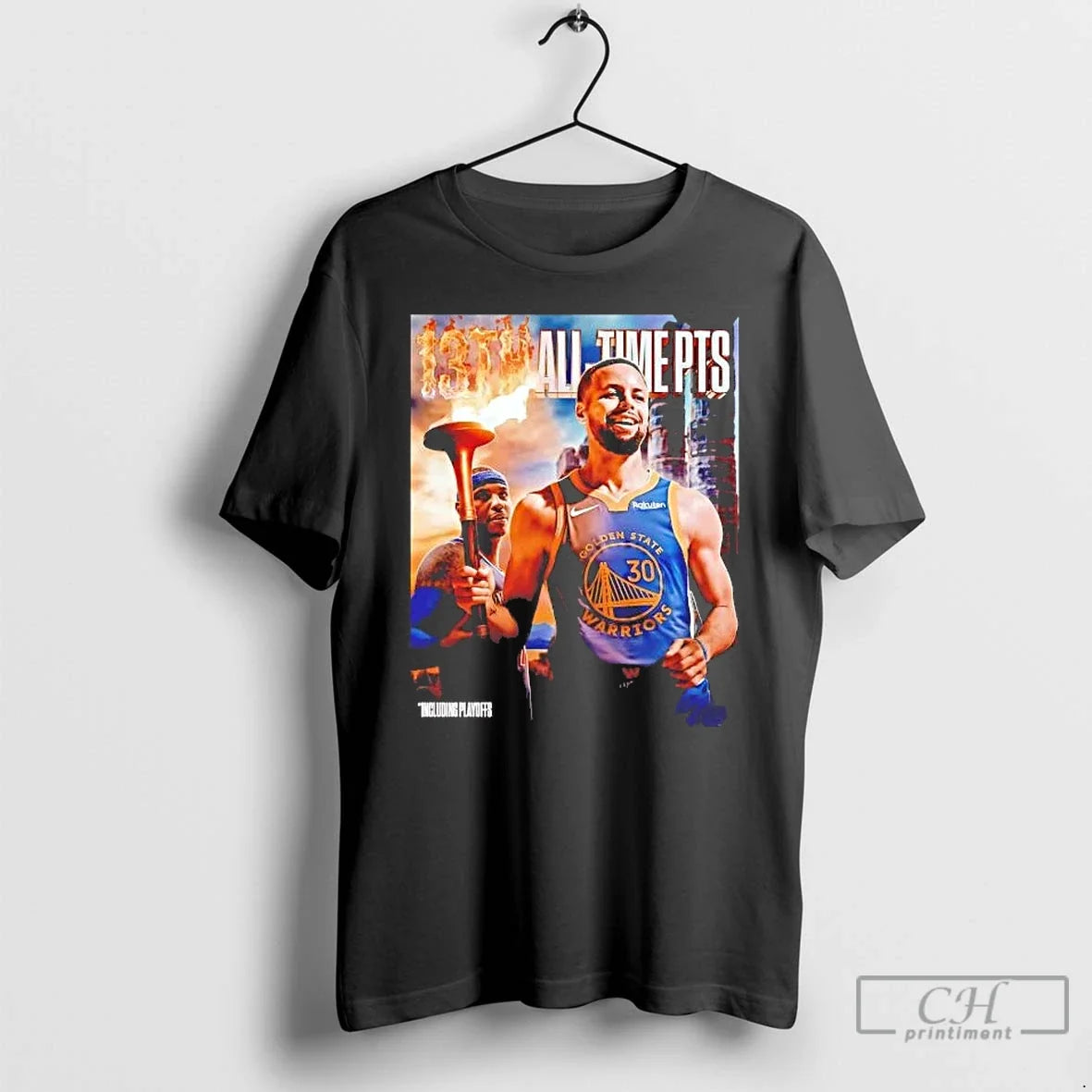 Premium Stephen Curry 13th All Time Scoring - T-Shirt, Sweatshirt, Hoodie