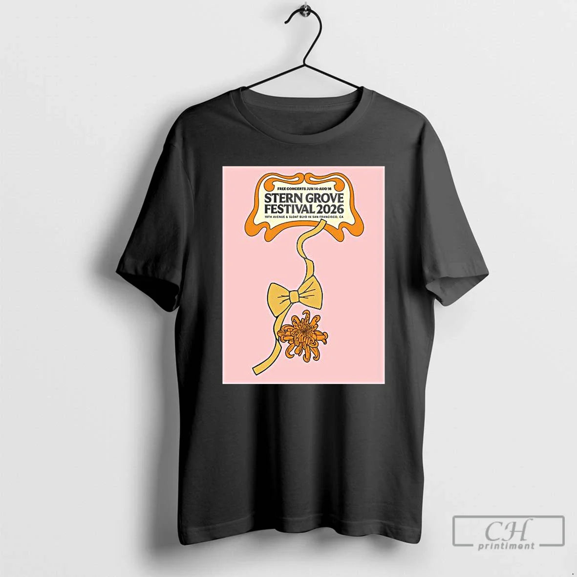 Premium Stern Grove Festival San Francisco Ca Concert Jun 14 Aug 16 2026 T Shirts Unisex T-shirt, Sweatshirt, Hoodie, Long Sleeve Tee - T-Shirt, Sweatshirt, Hoodie