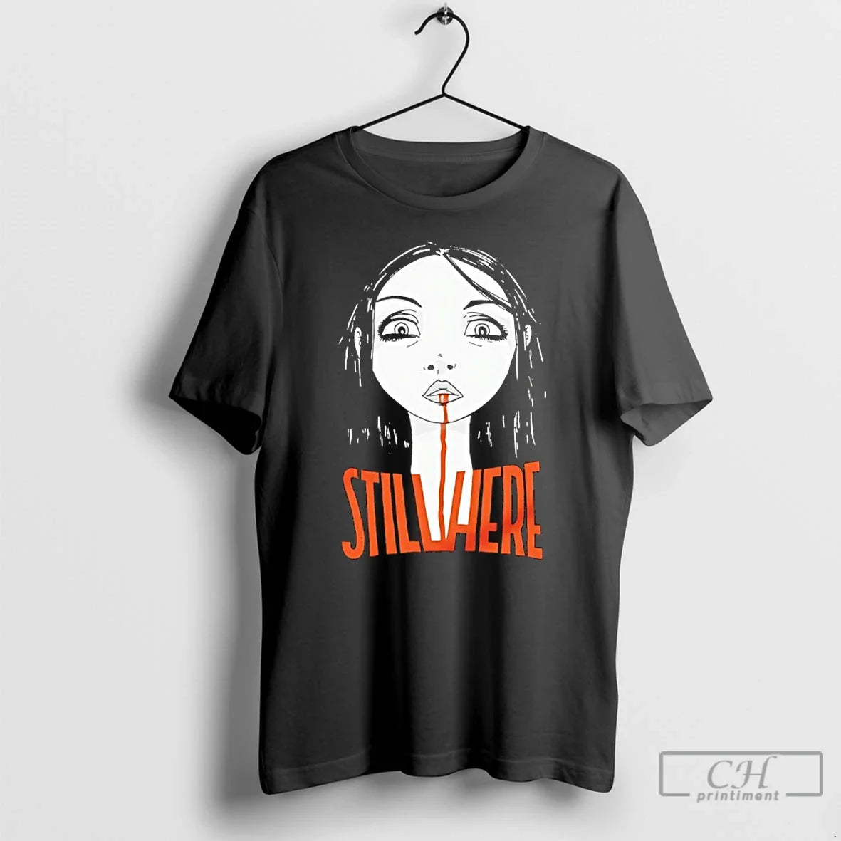 Premium Still Here Cartoon - T-Shirt, Sweatshirt, Hoodie