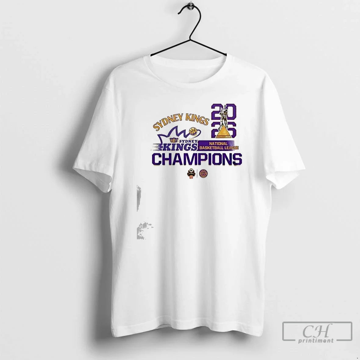 Premium Sydney Kings Champions Nbl 2026 Unisex T-shirt, Sweatshirt, Hoodie, Long Sleeve Tee - T-Shirt, Sweatshirt, Hoodie