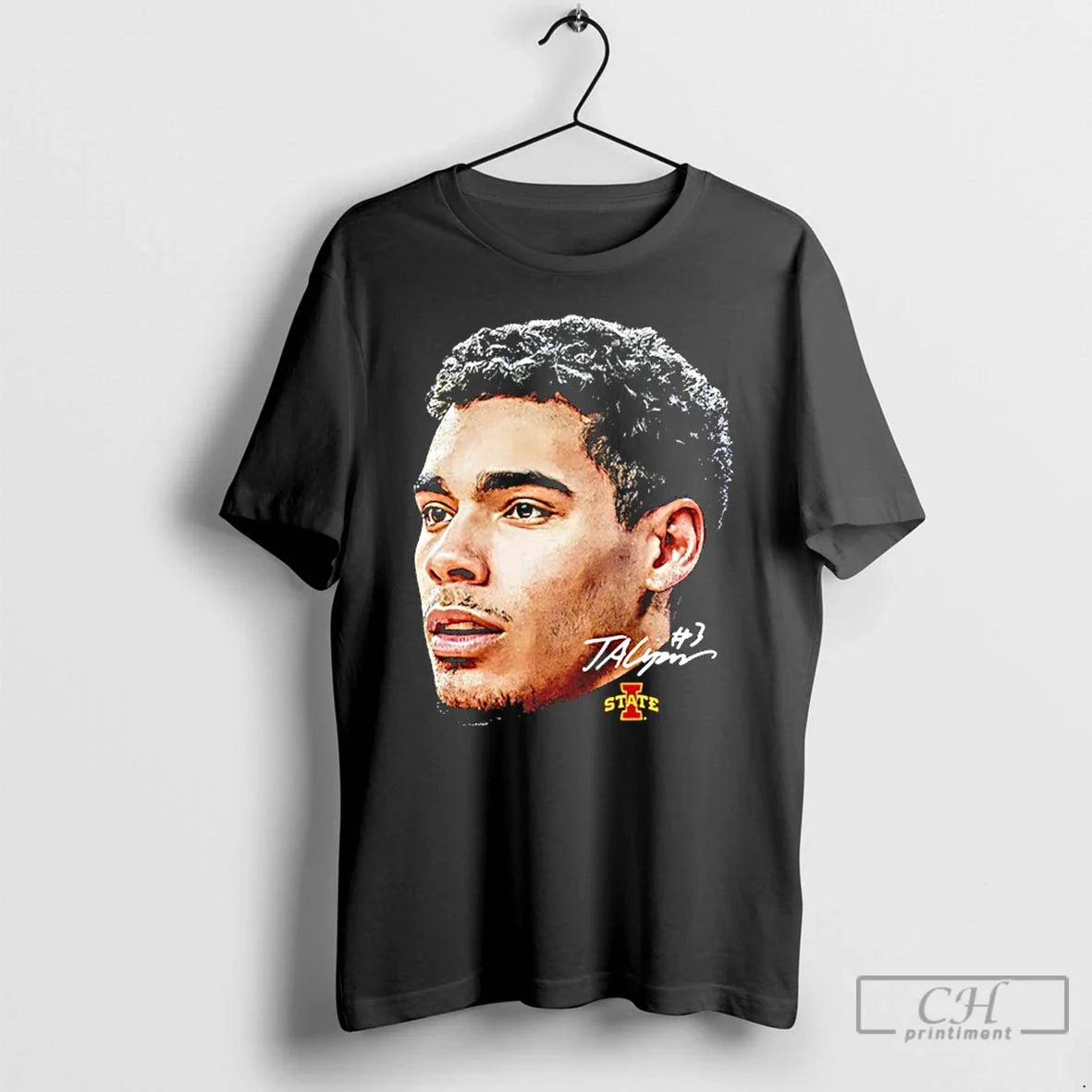 Premium Tamin Lipsey Iowa State Basketball Game Face - T-Shirt, Sweatshirt, Hoodie