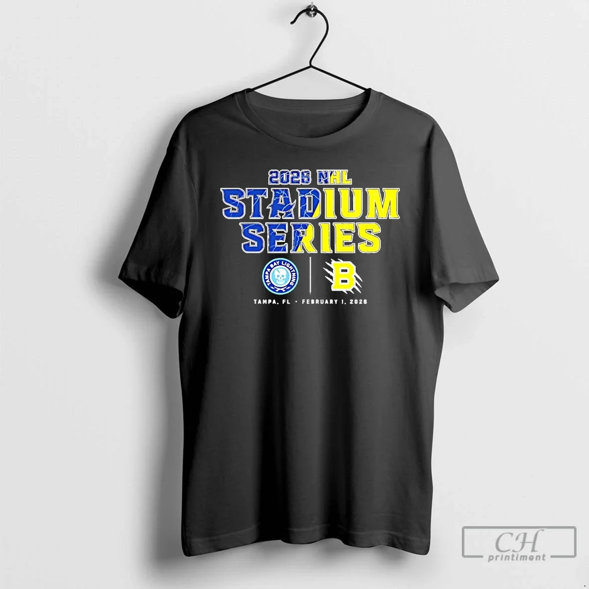 Premium Tampa Bay Lightning Vs Boston Bruins 2026 Stadium Series Match Up T Shirts Sweater - T-Shirt, Sweatshirt, Hoodie