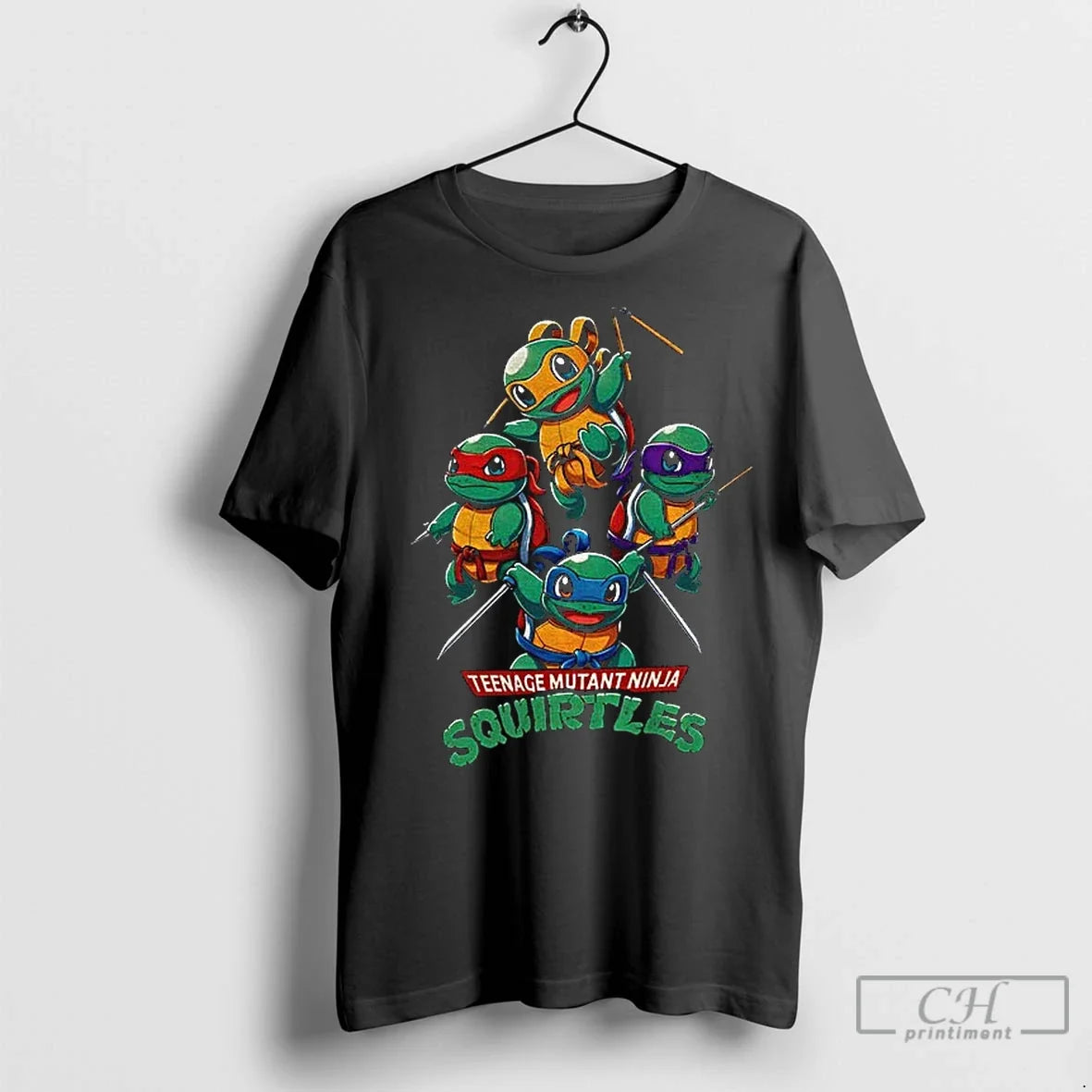 Premium Teenage Mutant Ninja Squirtles Cartoon Unisex T-shirt, Sweatshirt, Hoodie, Long Sleeve Tee - T-Shirt, Sweatshirt, Hoodie