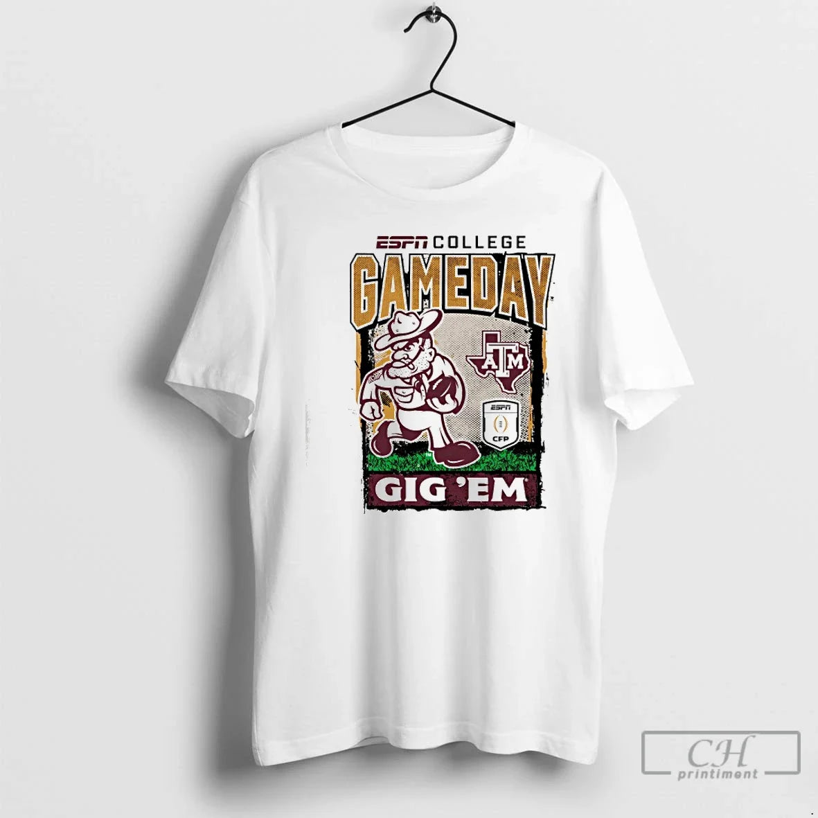 Premium Texas Am Aggies Espn College Gameday 2025 2026 College Football Playoff T Shirts Sweater - T-Shirt, Sweatshirt, Hoodie