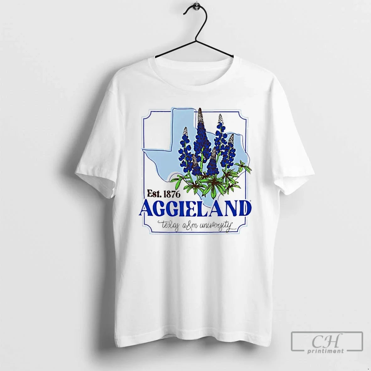 Premium Texas Am University Aggieland Est 1876 - T-Shirt, Sweatshirt, Hoodie