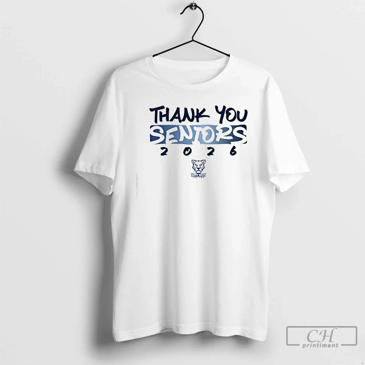 Premium Thank You Seniors 2026 Happy Valley United - T-Shirt, Sweatshirt, Hoodie