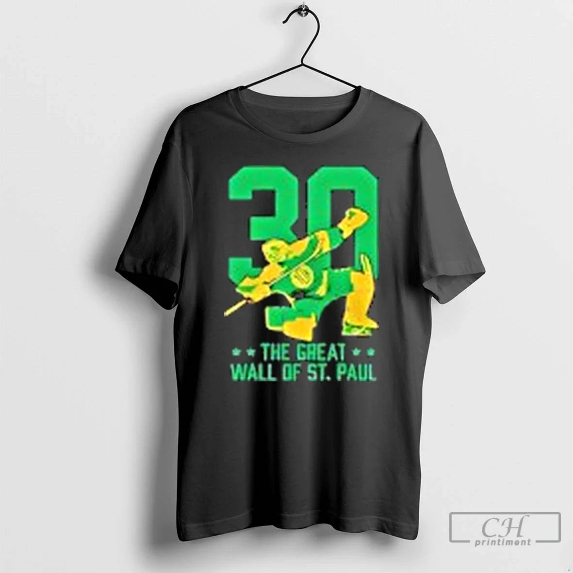 Premium The Great Wall Of St Paul 30 Hockey Logo - T-Shirt, Sweatshirt, Hoodie