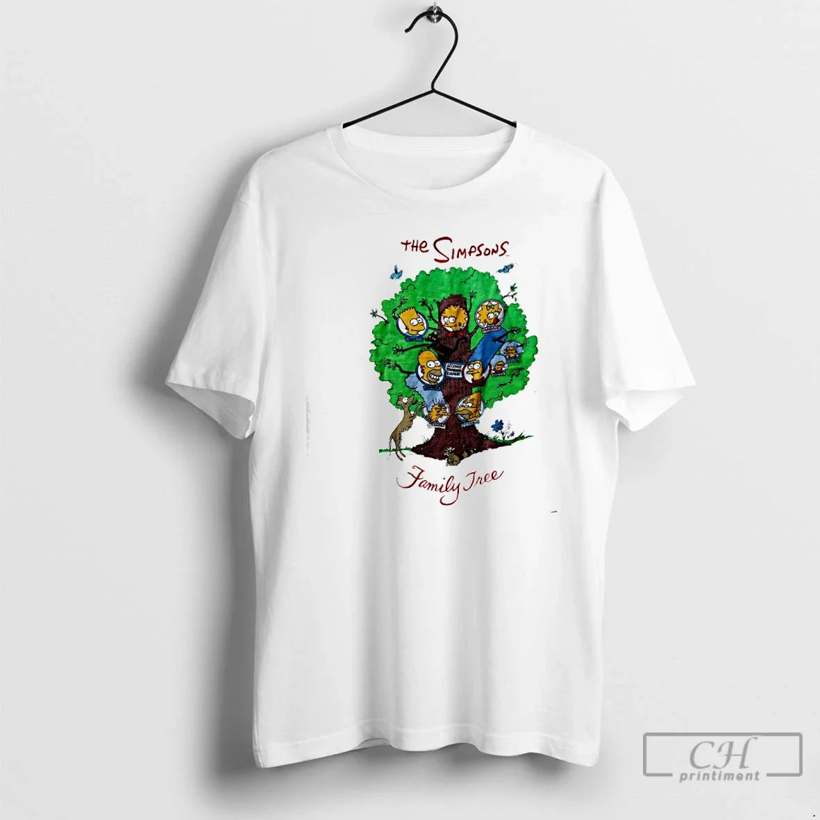 Premium The Simpsons Family Tree - T-Shirt, Sweatshirt, Hoodie