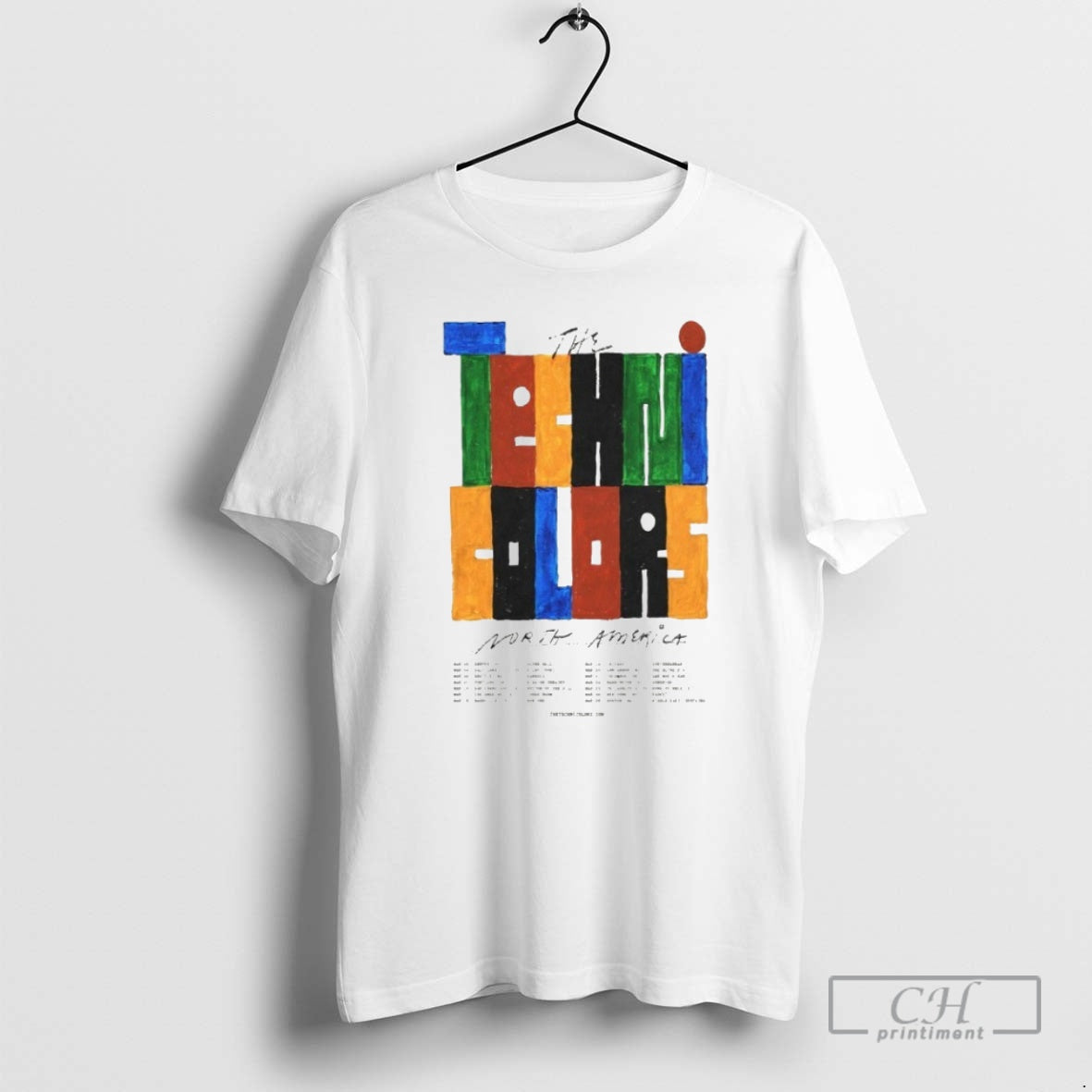 Premium The Technicolors North America 2026 Tour Shirt Sweater - T-Shirt, Sweatshirt, Hoodie