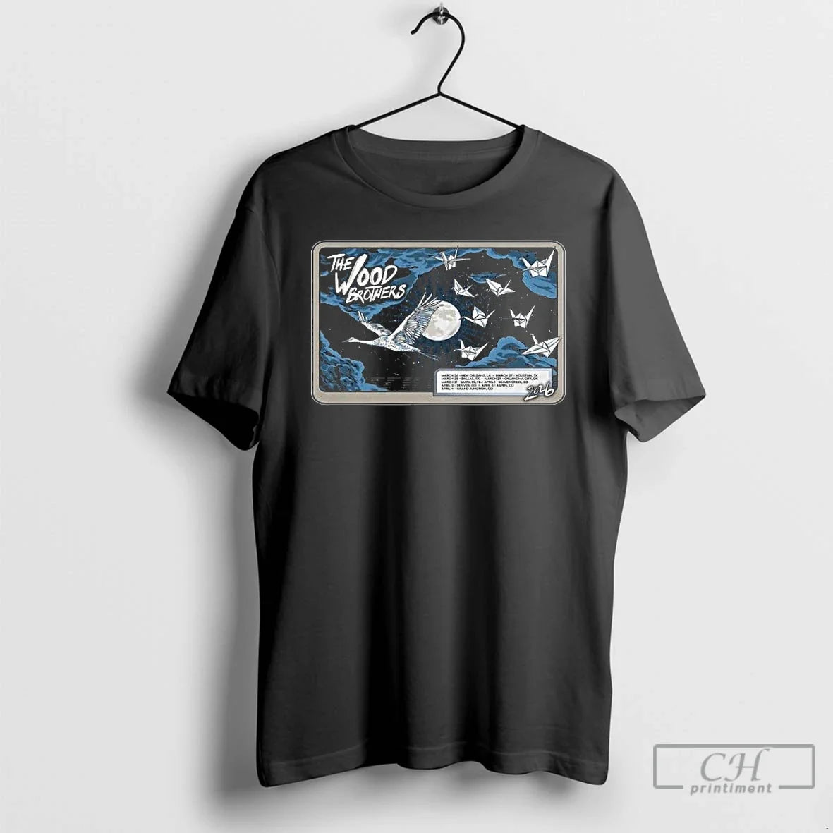 Premium The Wood Brothers Grand Junction Co April 4 2026 Unisex T-shirt, Sweatshirt, Hoodie, Long Sleeve Tee - T-Shirt, Sweatshirt, Hoodie