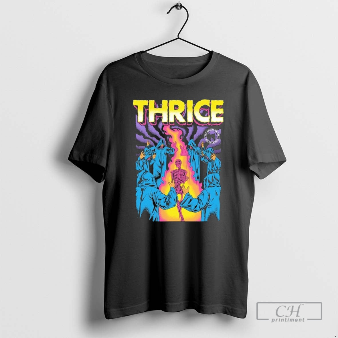 Premium Thrice Santa Cruz Skeleton Shirt Sweater - T-Shirt, Sweatshirt, Hoodie