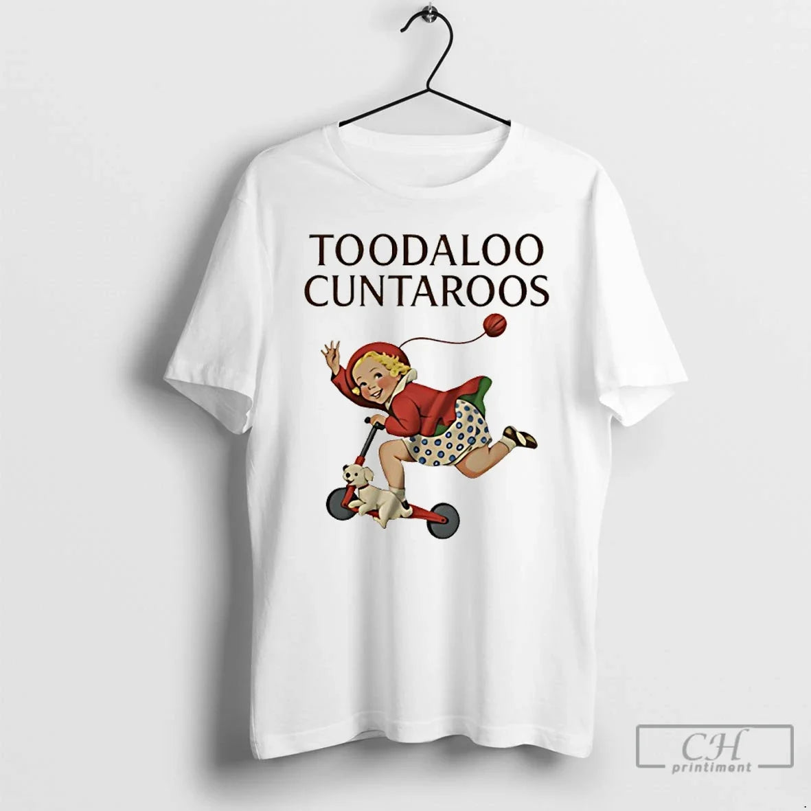 Premium Toodaloo Cuntaroos Roller Girl Retro Unisex T-shirt, Sweatshirt, Hoodie, Long Sleeve Tee - T-Shirt, Sweatshirt, Hoodie