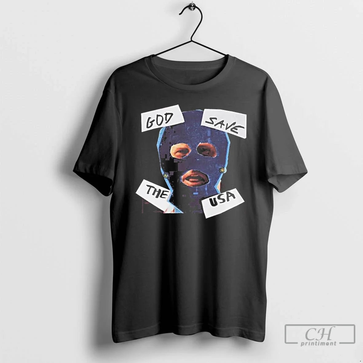 Premium Trump God Save The Usa Unisex T-shirt, Sweatshirt, Hoodie, Long Sleeve Tee - T-Shirt, Sweatshirt, Hoodie
