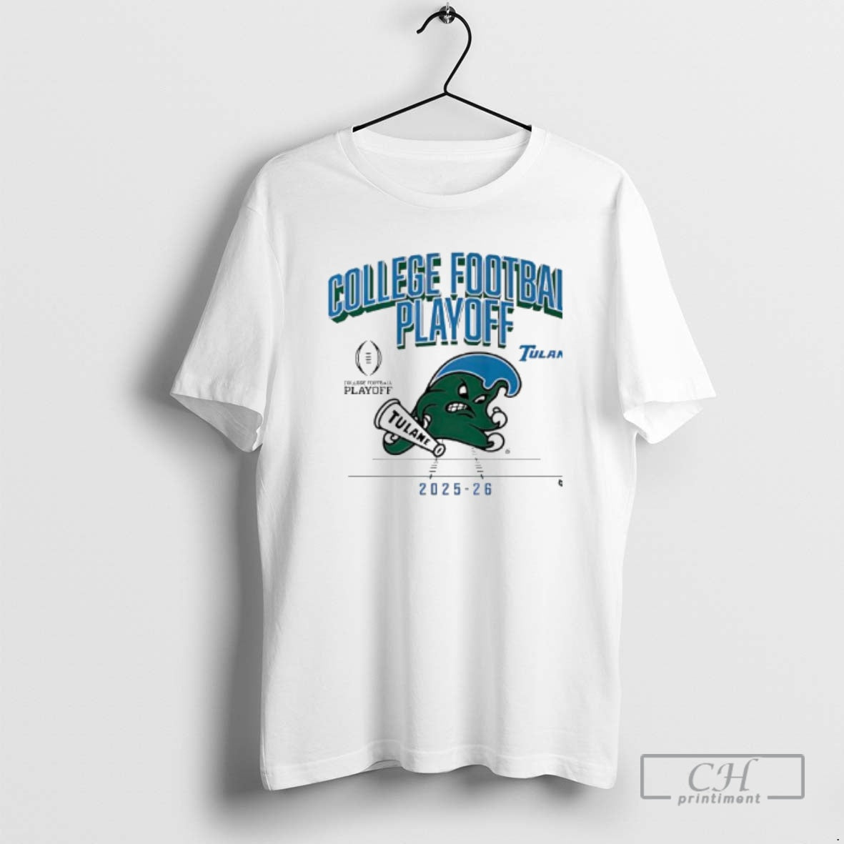 Premium Tulane Football 2025 Cfp Mascot Shirt Sweater - T-Shirt, Sweatshirt, Hoodie