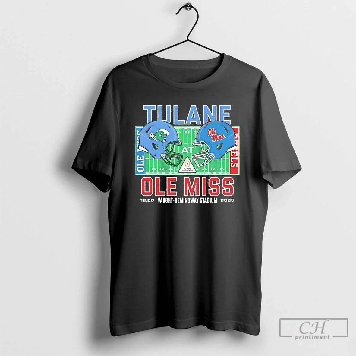 Premium Tulane Vs Ole Miss College Football Playoff Vaught Hemingway Stadium 2025 T Shirts Sweater - T-Shirt, Sweatshirt, Hoodie