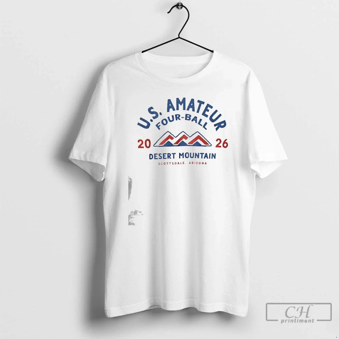 Premium U S Amateur Four Ball Desert Mountain Scottsdale Arizona 2026 Unisex T-shirt, Sweatshirt, Hoodie, Long Sleeve Tee - T-Shirt, Sweatshirt, Hoodie