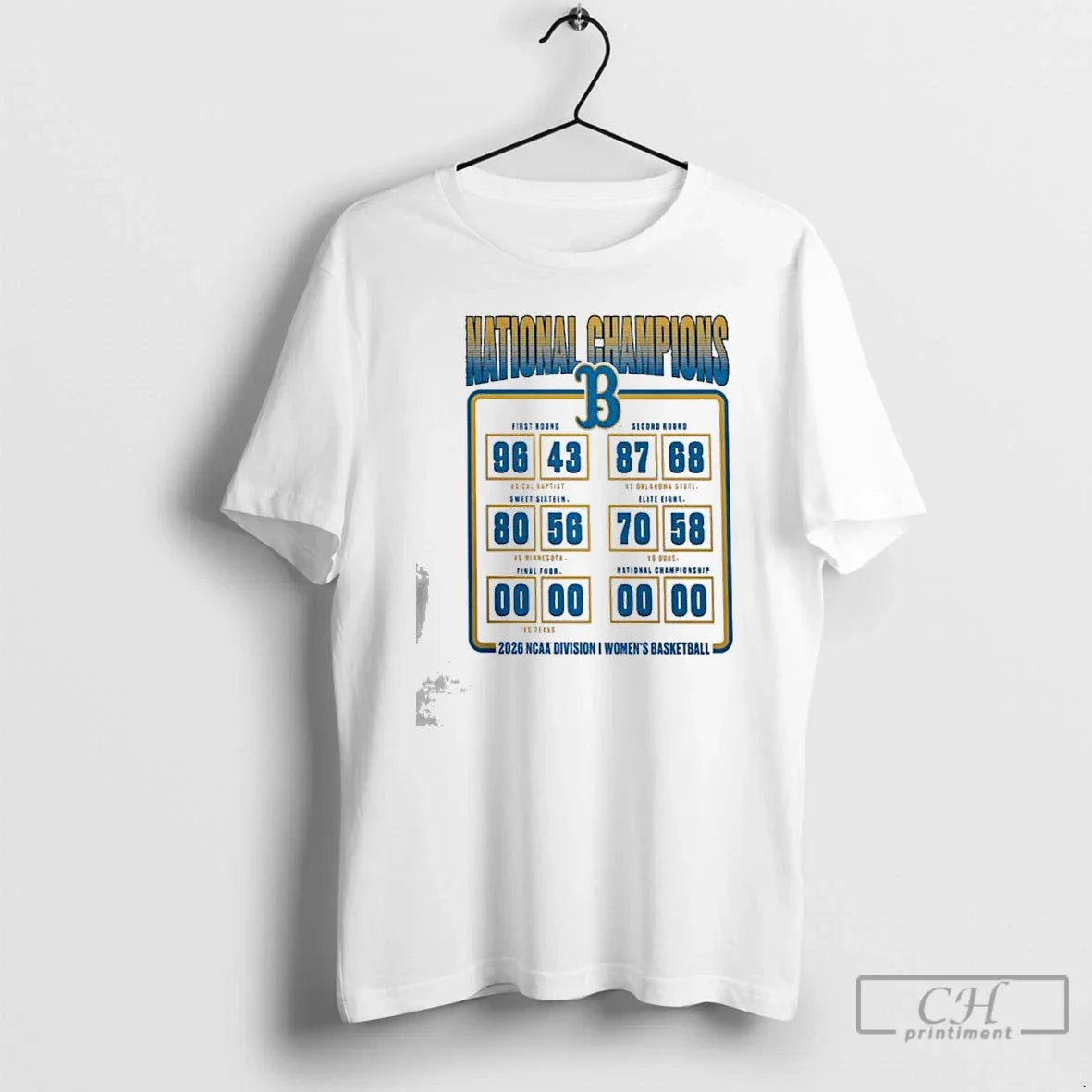Premium Ucla Bruins 2026 Ncaa Womens Basketball National Champions Schedule Unisex T-shirt, Sweatshirt, Hoodie, Long Sleeve Tee - T-Shirt, Sweatshirt, Hoodie