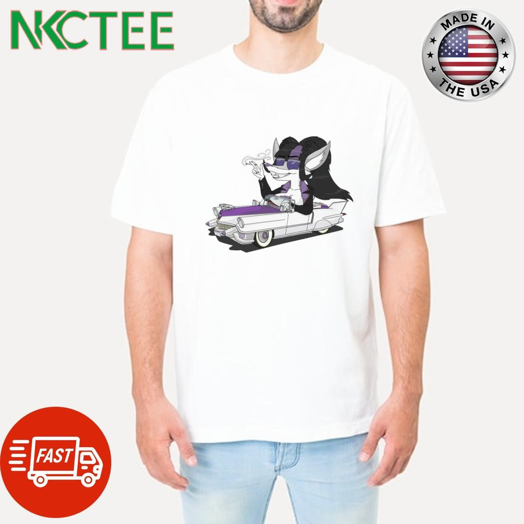 Premium Vibing fox smoke roadster shirt Unisex T-shirt, Sweatshirt, Hoodie, Long Sleeve Tee - T-Shirt, Sweatshirt, Hoodie