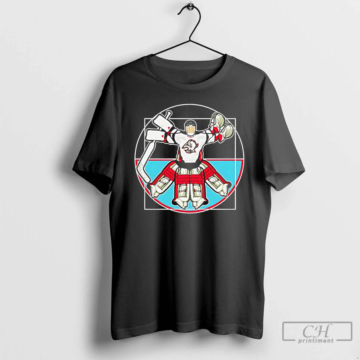 Premium Vitruvian Hasek Dominik Hasek Buffalo Sabres Hockey Nhl 2026 Unisex T-shirt, Sweatshirt, Hoodie, Long Sleeve Tee - T-Shirt, Sweatshirt, Hoodie