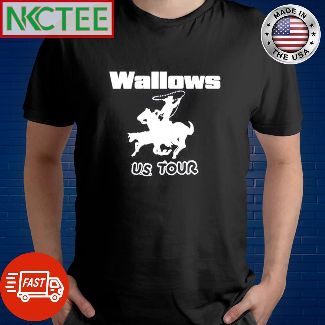 Premium Wallows Us Tour Cowboy shirt Unisex T-shirt, Sweatshirt, Hoodie, Long Sleeve Tee - T-Shirt, Sweatshirt, Hoodie