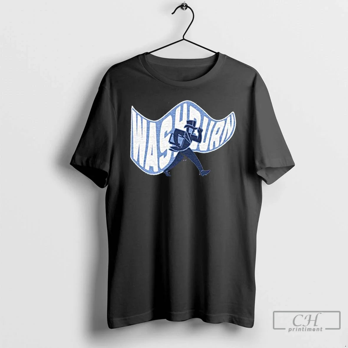 Premium Washburn Waving Flag Unisex T-shirt, Sweatshirt, Hoodie, Long Sleeve Tee - T-Shirt, Sweatshirt, Hoodie
