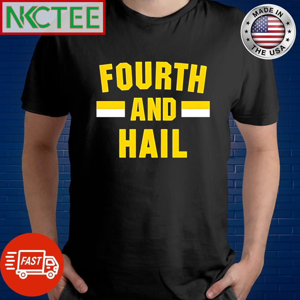 Premium Washington Commanders Fourth and Hail shirt Unisex T-shirt, Sweatshirt, Hoodie, Long Sleeve Tee - T-Shirt, Sweatshirt, Hoodie