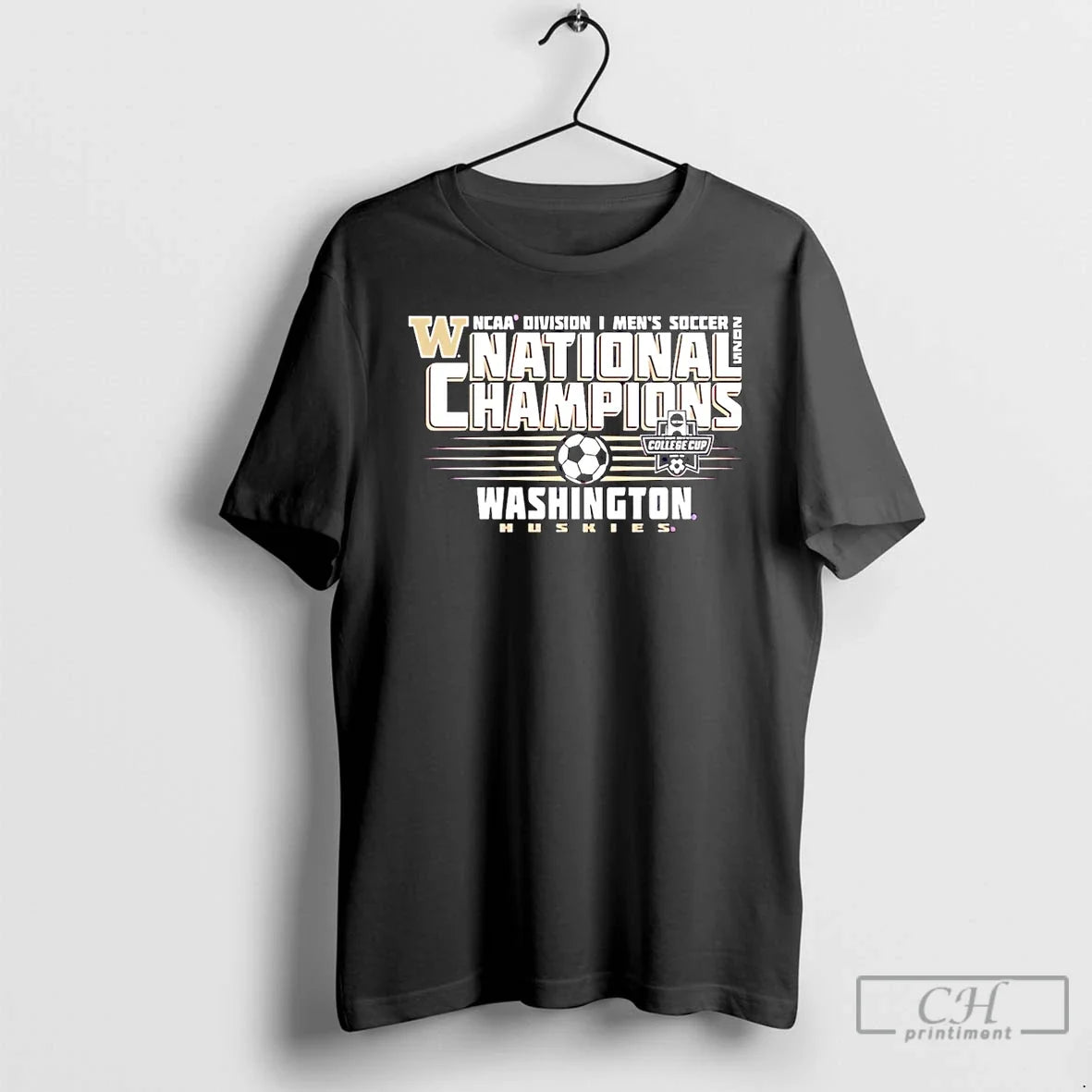 Premium Washington Huskies 2025 Mens Soccer National Champions Christmas - T-Shirt, Sweatshirt, Hoodie
