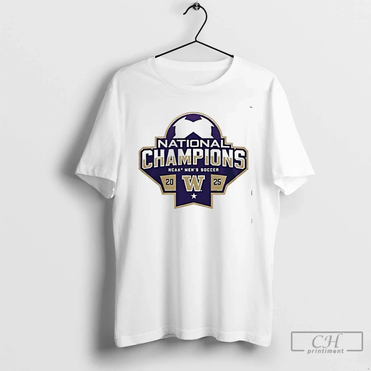 Premium Washington Huskies National Champions 2025 Logo - T-Shirt, Sweatshirt, Hoodie