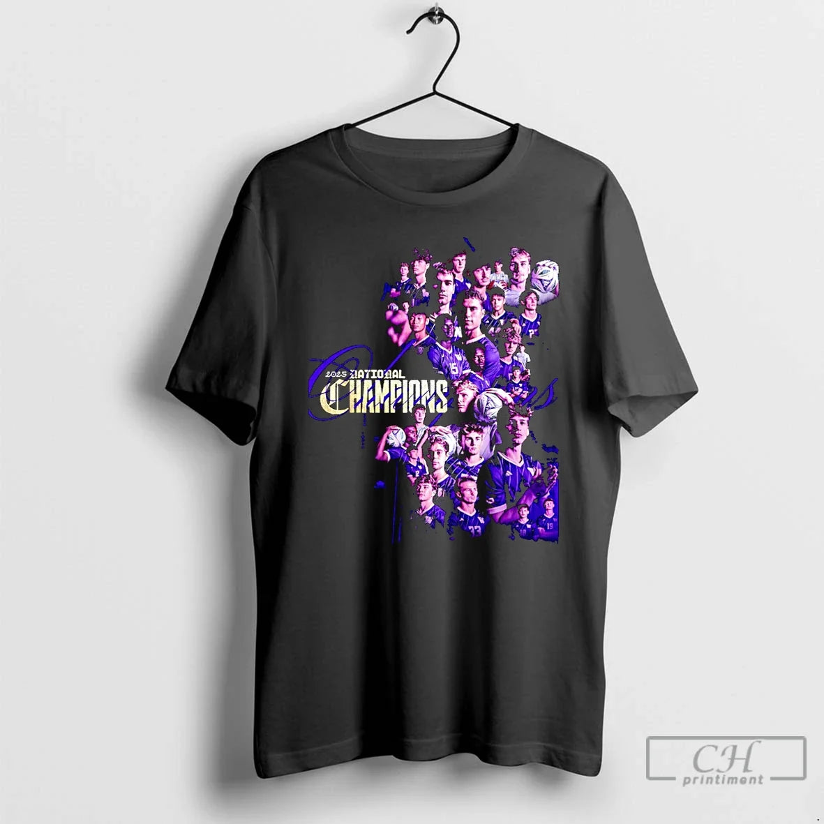 Premium Washington Husky Mens Soccer 2025 National Champions Christmas - T-Shirt, Sweatshirt, Hoodie