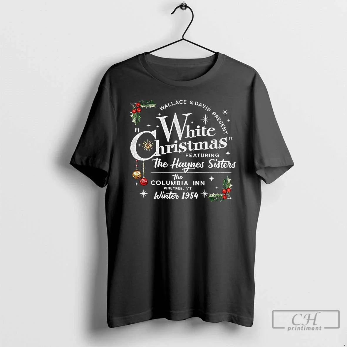 Premium White Christmas Movie Wallace And Davis Haynes Sisters 2025 - T-Shirt, Sweatshirt, Hoodie