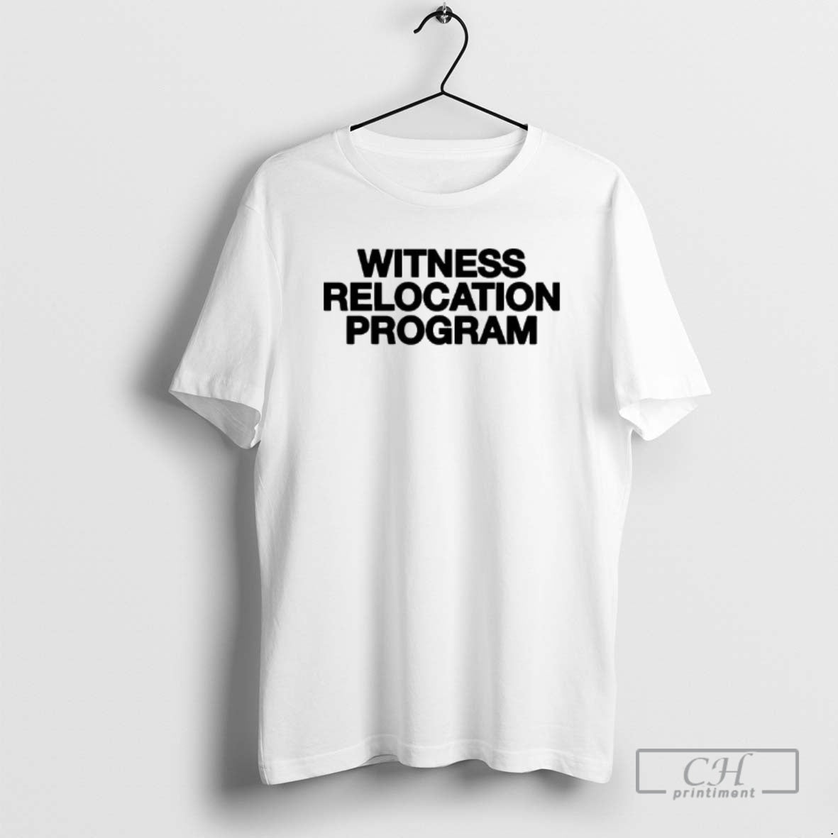Premium Witness Relocation Program In White Shirt Sweater - T-Shirt, Sweatshirt, Hoodie