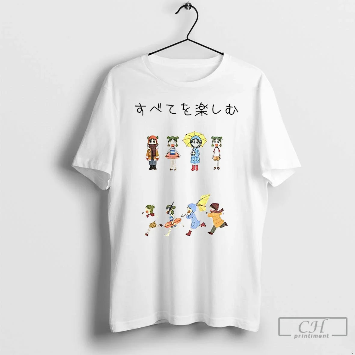Premium Yotsuba Manga Enjoy Everything Everything - T-Shirt, Sweatshirt, Hoodie